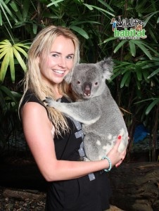 Actress Kimberley Crossman loves Kodi Koala